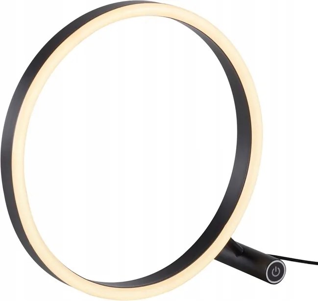 Led asztali lámpa hálószoba nappaliba éjszakai grafit fényerőszabályozható Ritus X