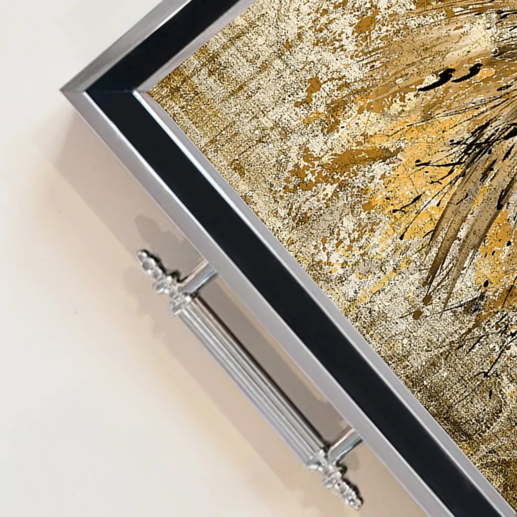 Üveg tálca, 38×24 cm – TPG9860