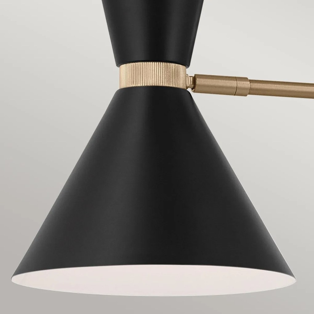 Kichler modern függeszték phix barna fekete elskl-phix2linearcbb