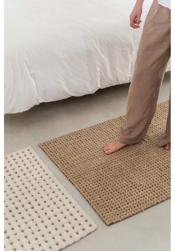 Bézs mosható-kézi szövésű gyapjú szőnyeg 170x240 cm Unexpected Wool – Lorena Canals