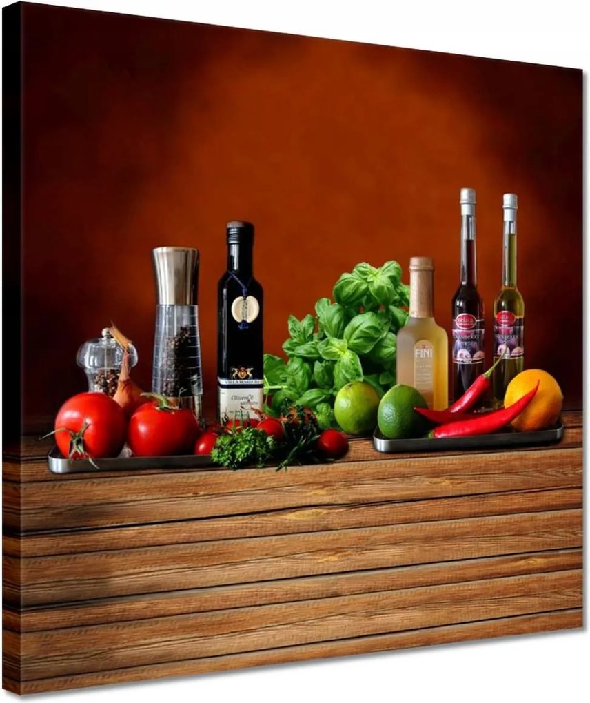 Vászonkép 30x30 Fűszerek a konyhába