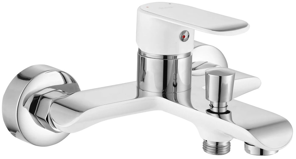 Fürdőkád csaptelep REA BLOOM White Chrome