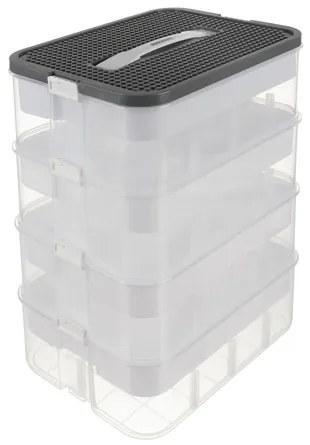 3 szintes doboz építőkockákra - játékrendszerező - Kruzzel