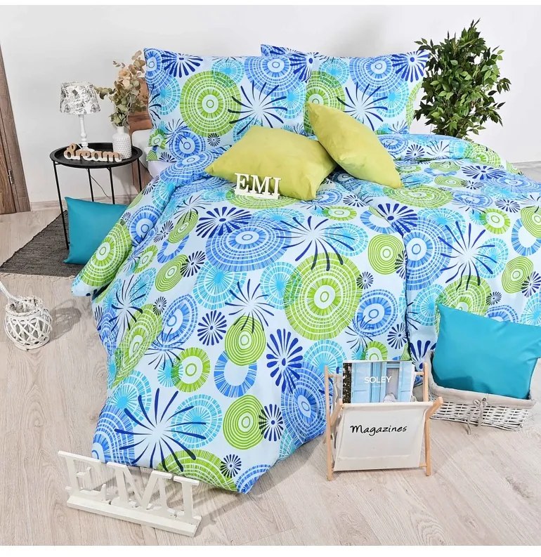 EMI Colorado pamut ágyneműhuzat, Francia szett1 200x220 + 2x (70x90)