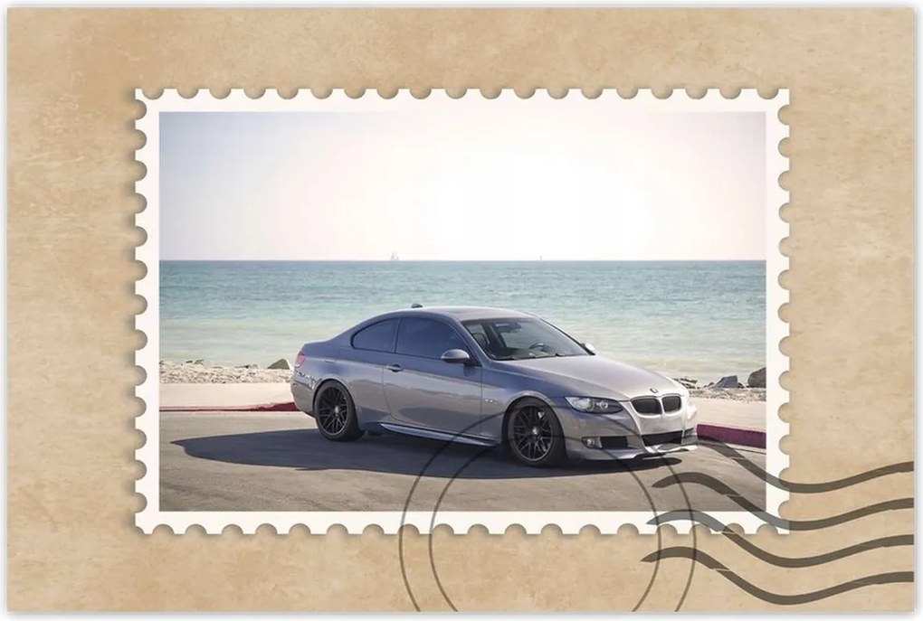 Poszterek 90x60 Bmw a tengerparton