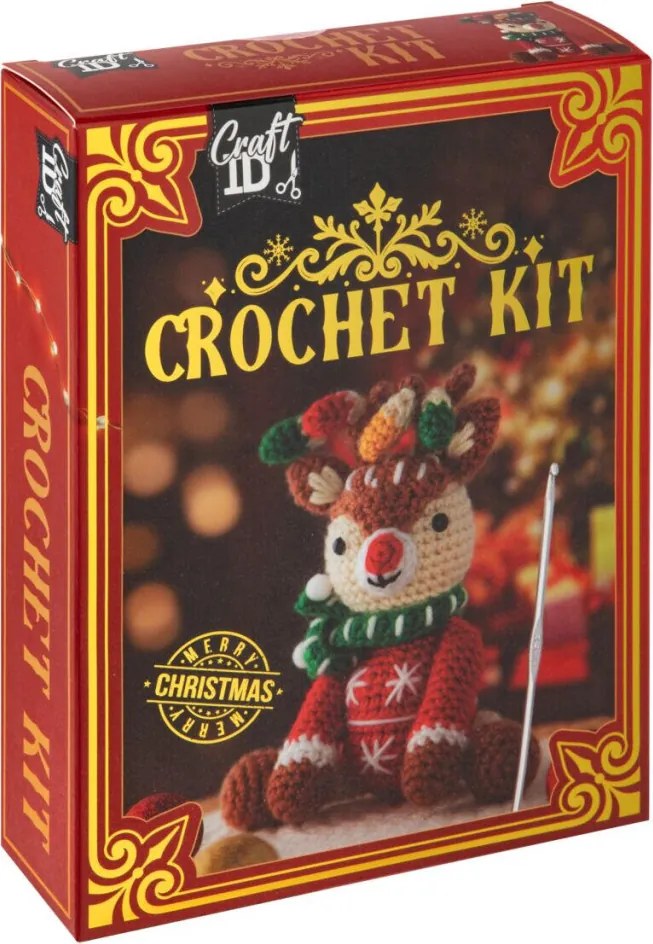 Rénszarvas Festive kreatív horgoló szett
