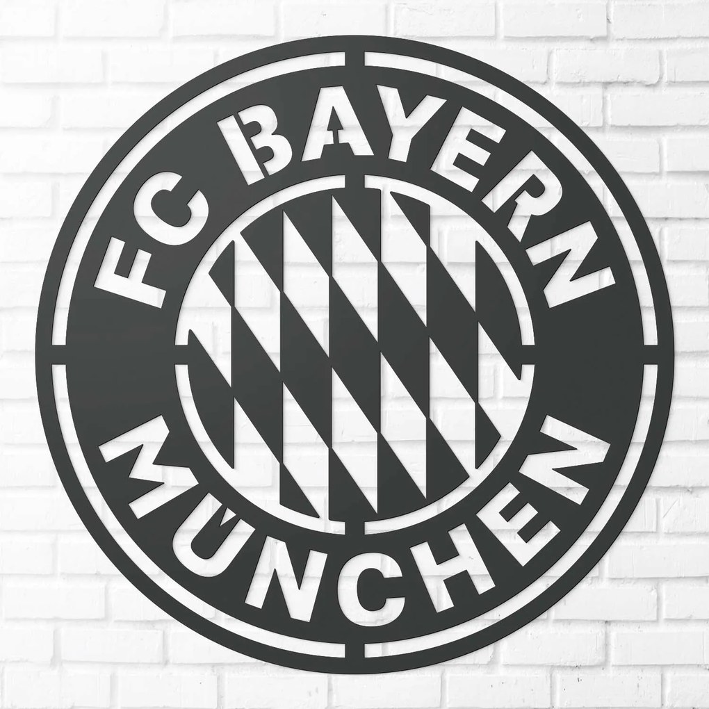 DUBLEZ | Fából készült logó - FC Bayern München