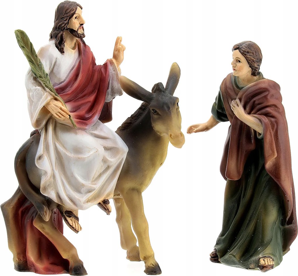 Húsvéti betlehem/ Jézus szenvedélye- "Bejárat Jeruzsálembe"- Méretarány: 9,0cm