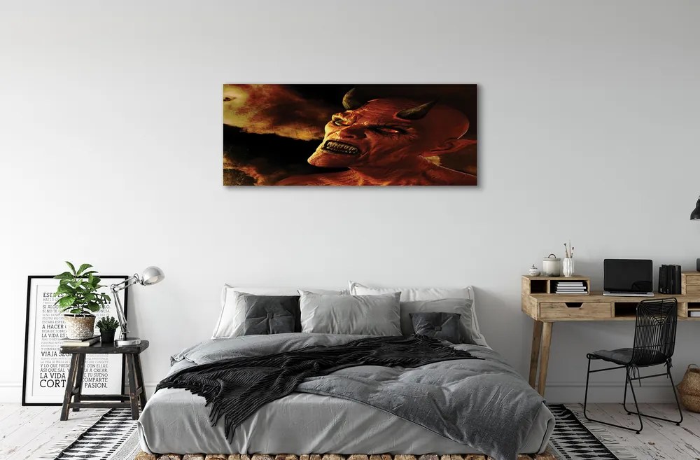 Canvas képek Ördög 100x50 cm