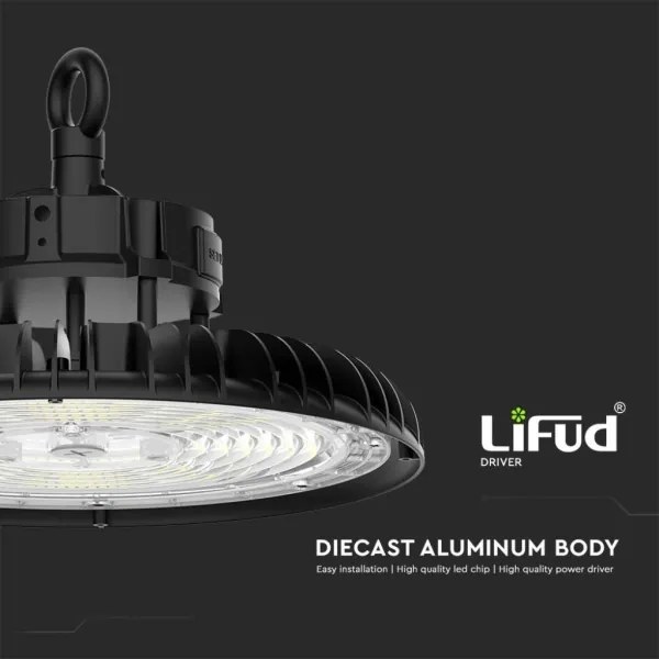 LED ipari lámpa UFO High Bay 200W 230V 3000K/4000K/6000K IP65