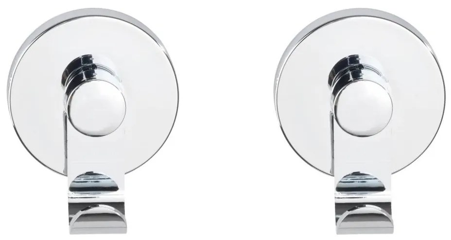 WENKO 24466100 - VACUUM-LOC kampó 6x7 cm, fényes króm