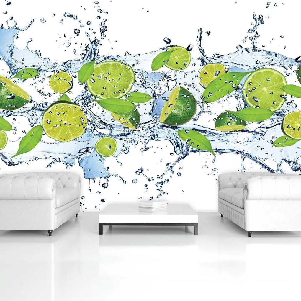 Fotótapéta - Friss lime (152,5x104 cm)
