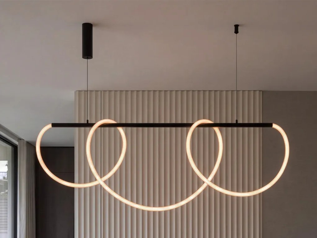 LED függesztett lámpa + távirányító 105 W – J4396/B