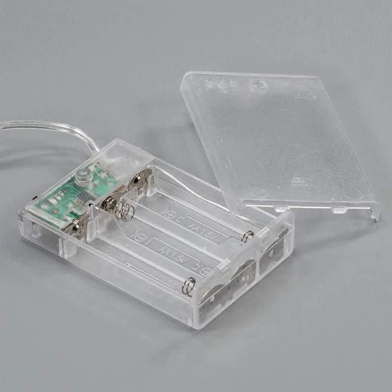 MAXXIVIA Csillogó csillag meleg fehér  20 LED Ø 30 cm