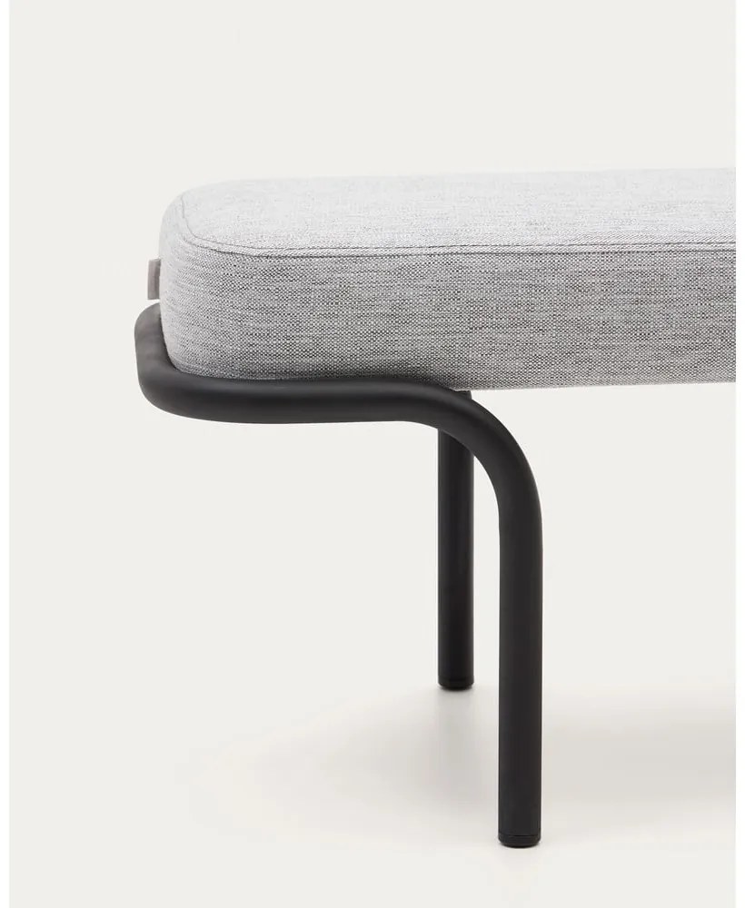 Világosszürke pad Compo – Kave Home