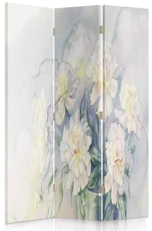 Gario Paraván Lágy pasztell virágok Méret: 180 x 170 cm, Kivitelezés: Klasszikus paraván