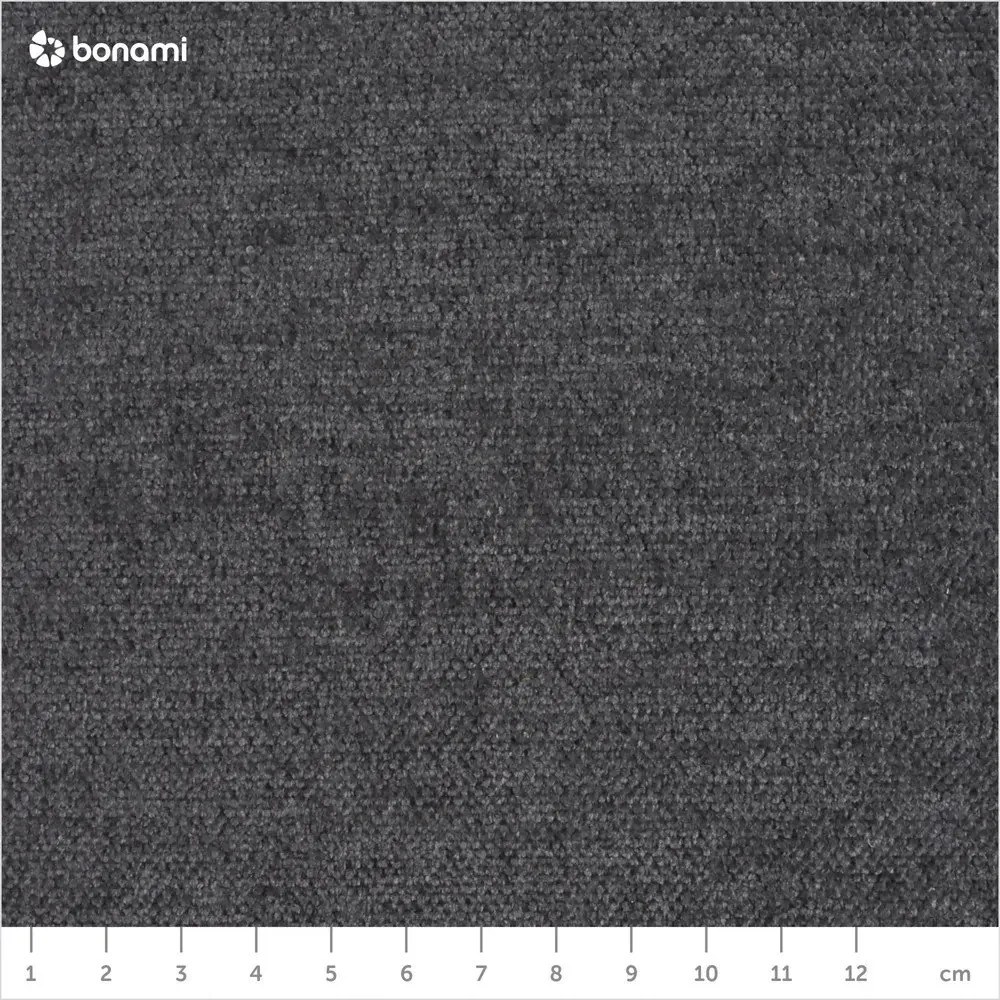 Scandic Lagom sötétszürke kinyitható U alakú kanapé, jobb oldalas - Miuform