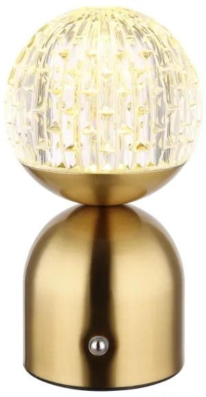 Globo 21007M-LED Dimmelhető érintős asztali lámpa JULSY LED/2,5W/3,7V 2700/4000/6500K réz