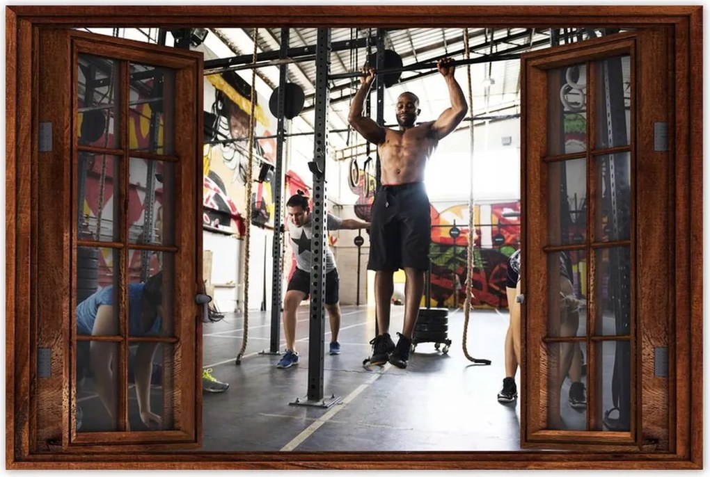 Poszterek 90x60 Edzőterem Edzés Teljesítmény