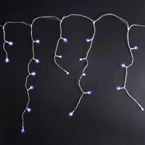 Brilagi - Kültéri karácsonyi LED fényfüzér, 400 db LED, 8 üzemmód, 23 m, IP44 védelem, hideg fehér