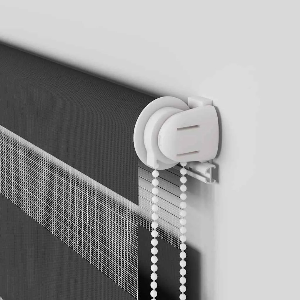 zebrafüggönnyel fekete szövetszélesség 55,9 cm poliészter