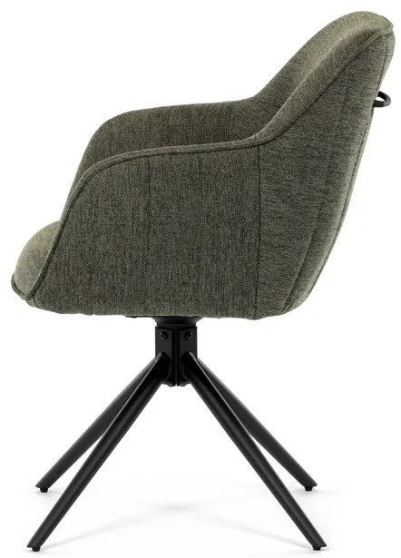 Zöld Szövet Étkezőszék. HC-536 GRN2