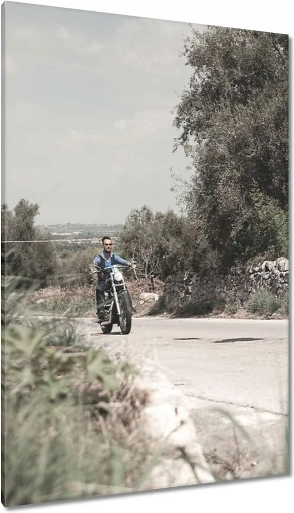 Vászonkép 80x120 Motorkerékpár Klasszikus Motor