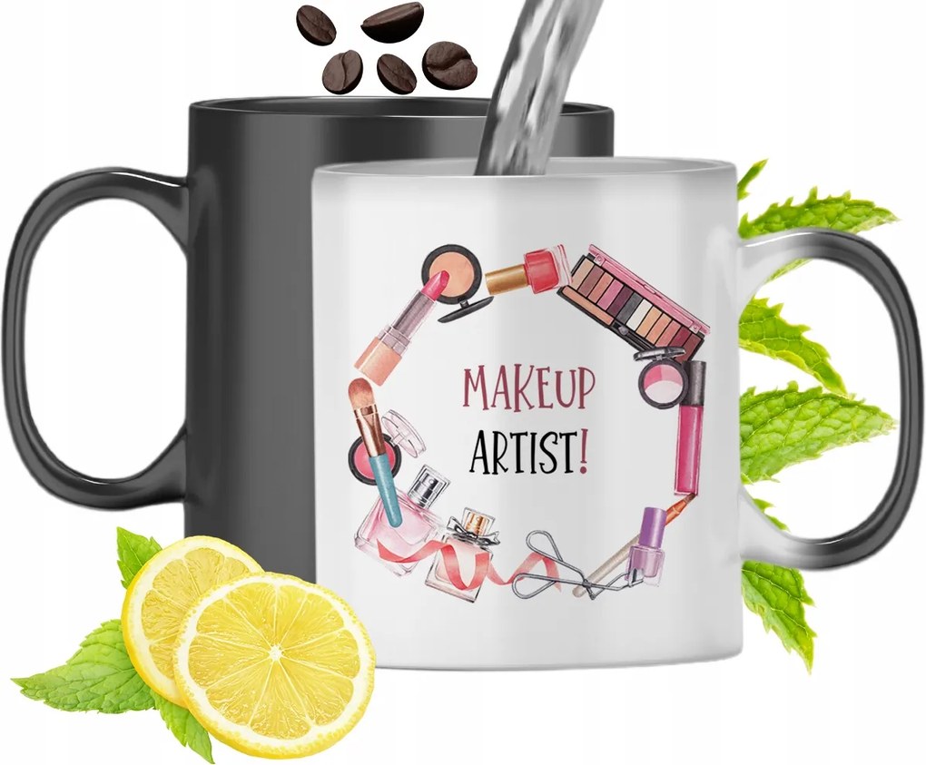 Mágikus Bögre Kozmetikusnak Színváltós, fényképes nyomattal