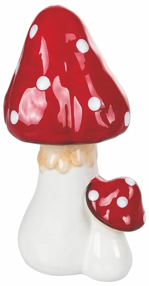 Fungo karácsonyi kerámia dekoráció, magasság 23,5 cm - VDE Tivoli 1996