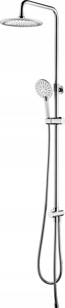 Zuhanyoszlop Zuhanykabin Kerek, Falra Szerelhető