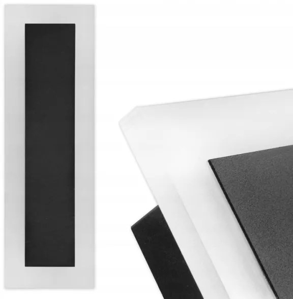 LED Kültéri fali lámpa LED/19W/230V IP54 fekete