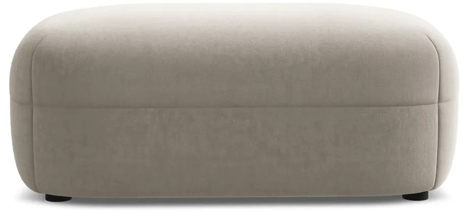 Bézs bársony lábtartó Moana – Makamii