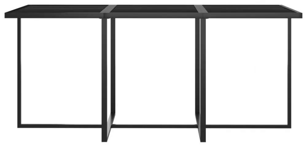 7 részes szürke polyrattan kültéri étkezőgarnitúra párnákkal
