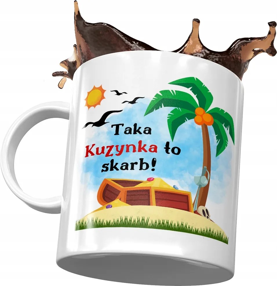 Unokatestvér Bögre Születésnapra Ajándék Nyomtatott Fotóval