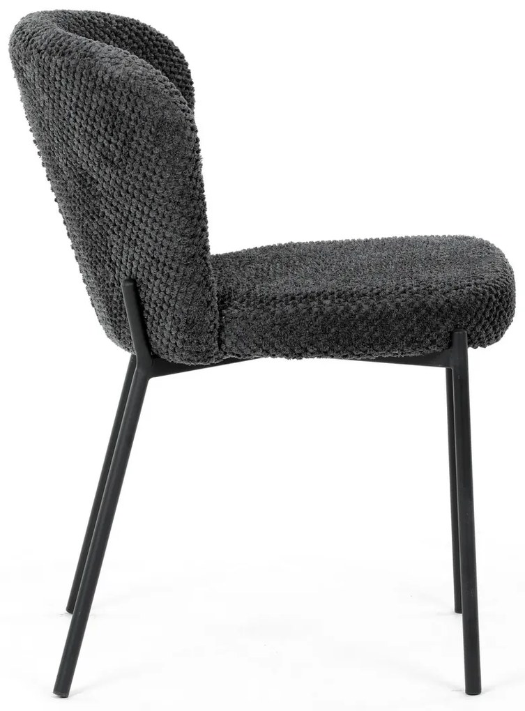Bouclé CT-W1077 GREY2 étkezőszék szett, 4 db