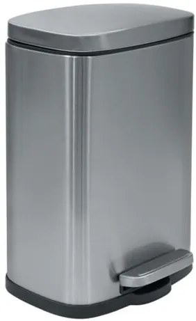 Spirella Spirella pedálos szemetes akira kefélt rozsdamentes acél soft-close 12 l 10.21564