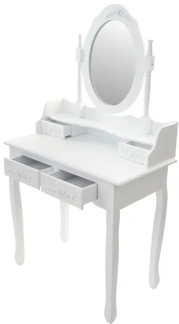 Fésülködő asztal Primadonna WHITE