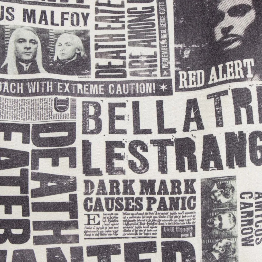 Harry Potter Wanted shopping bag, bevásárlótáska 40 cm