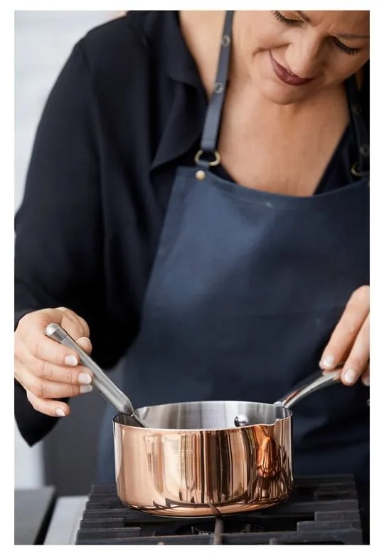 Rozsdamentes acél-réz lábas 1,4 l – Blomsterbergs