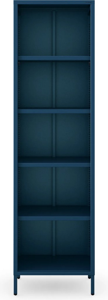 Állvány lapos nyitott könyvekhez lábakon sötétkék, 500x1800x350 mm: MARIO Modern