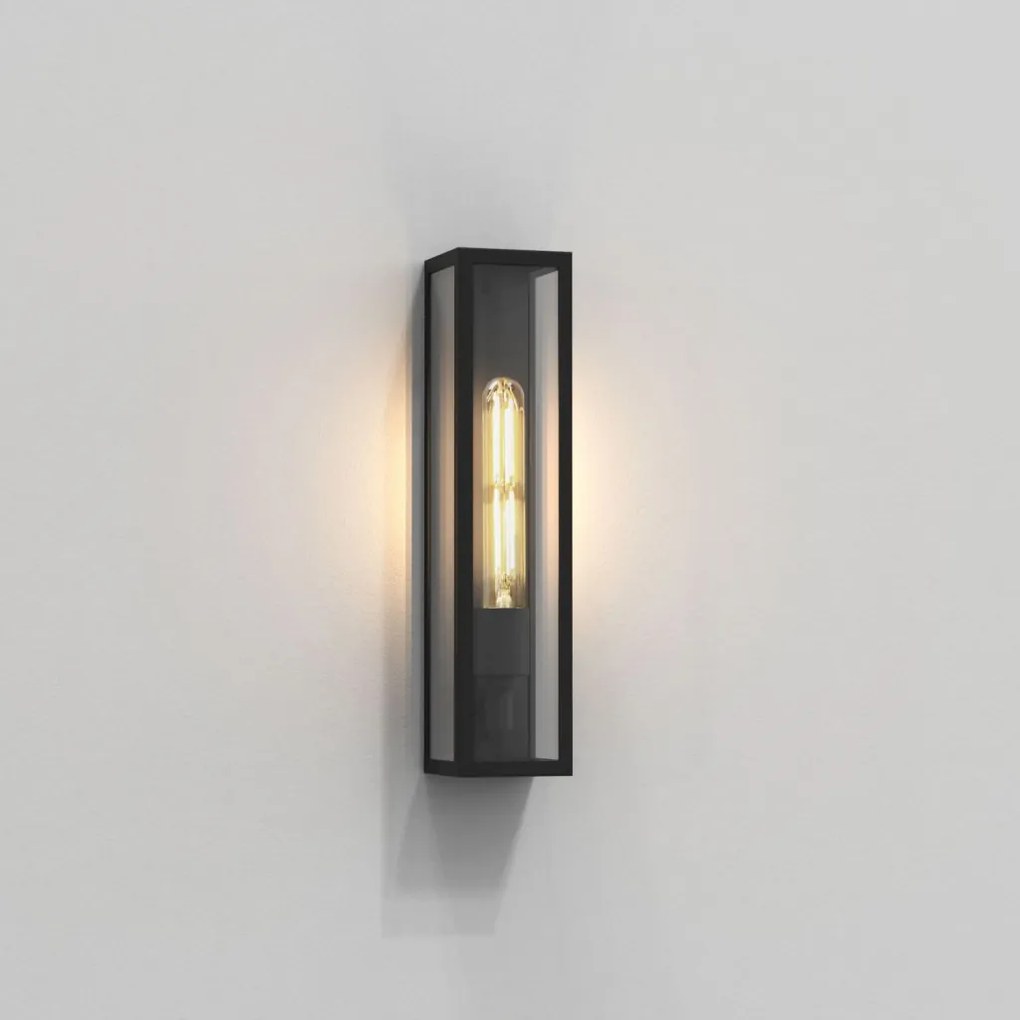 ASTRO LIGHTING 1402017 HARVARD Modern Kültéri Fali Lámpa Fekete E27 IP44