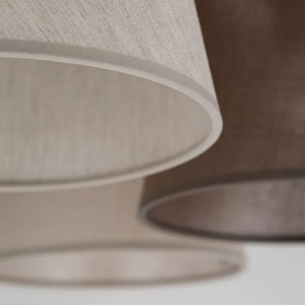 Brilagi - Felületre szerelhető csillár LATTE 5xE27/15W/230V fenyő/mix