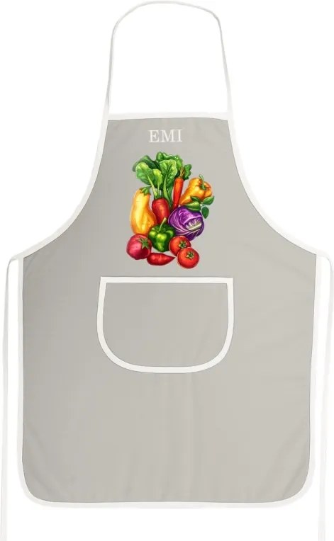EMI Farmy konyhai kötény, Szürke
