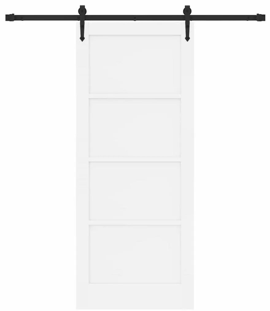 Csúszó ajtó Egyéb ORKDAL Fehér és fekete 83 x 202 cm