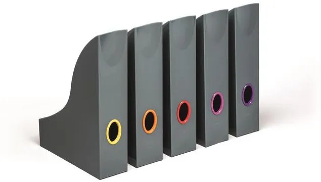 Iratpapucs készlet, műanyag, 73 mm, DURABLE VARICOLOR&amp;reg;, vegyes (DB770657)