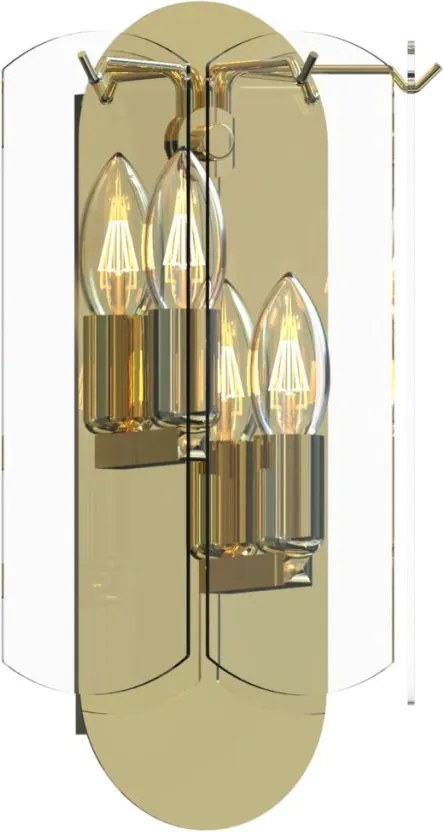Zuma Line NIRA MB3523-2-EGN Plafonlámpa 2x40W/E14 IP20