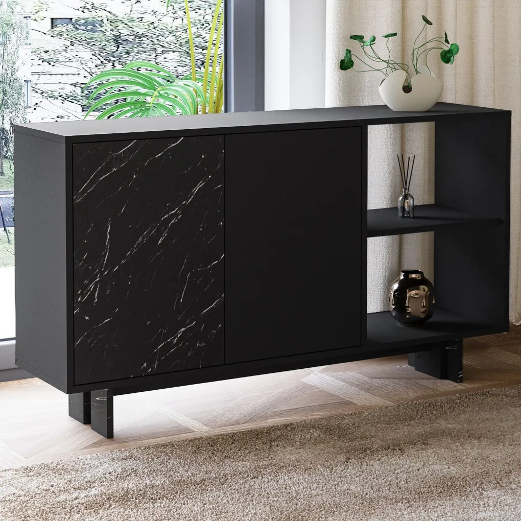 Ravello - Black, Marble