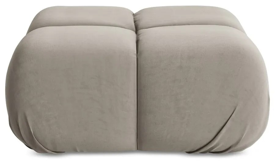 Bézs bársony moduláris lábtartó Lokua – Makamii