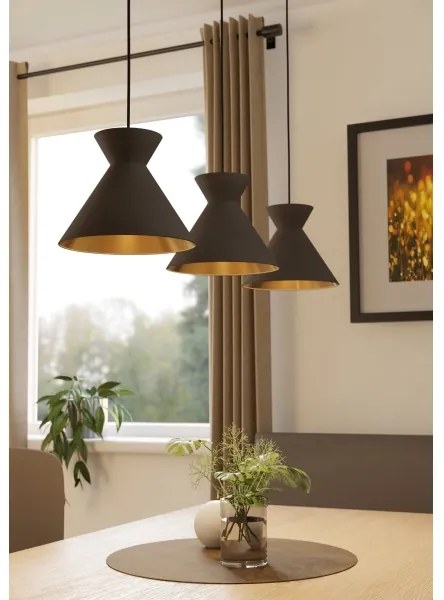 Eglo 900348 - NASTASIA kábellel függesztett csillár 3xE27/40W/230V