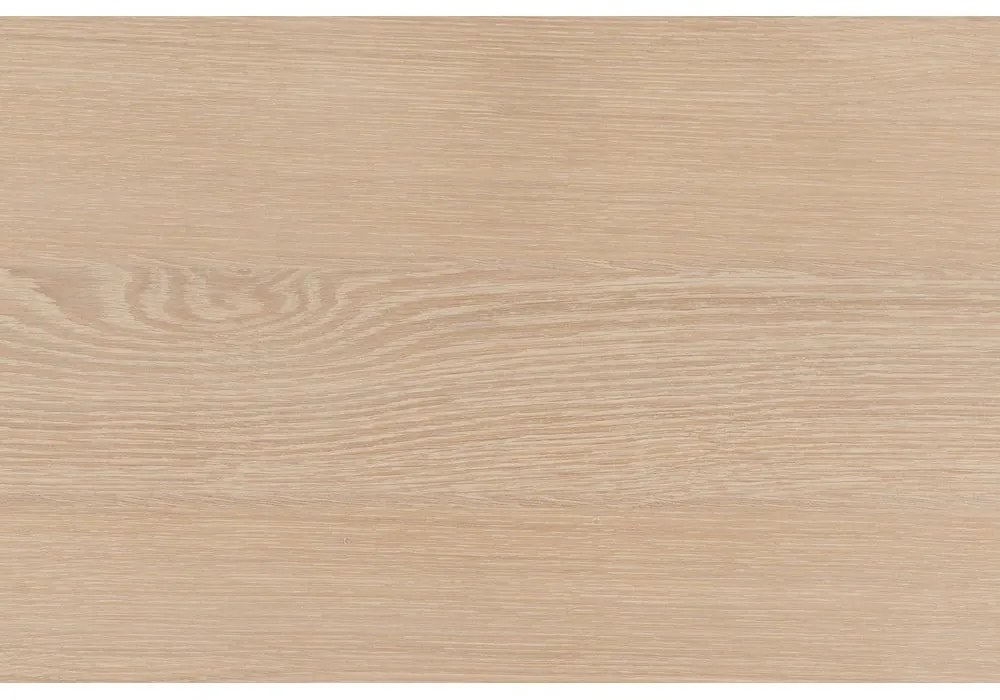 Kerek bővíthető étkezőasztal tölgyfa dekoros asztallappal ø 120 cm A-Line – Actona